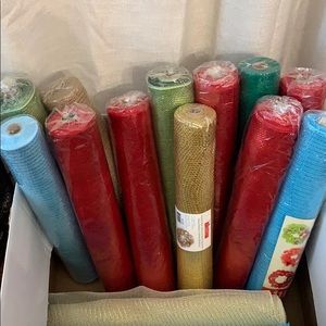 Mesh fabric rolls need GONE ASAP